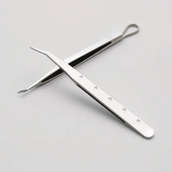 Precíziós szempilla csipesz